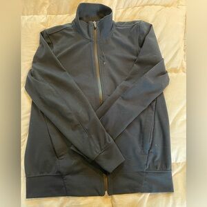 Mack Weldon Atlas navy blue full-zip jacket size medium